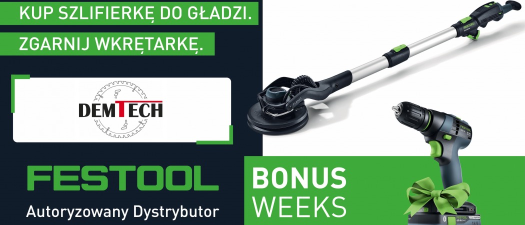 BONUS WEEKS 2026 - ODBIERZ WIERTARKO-WKRĘTARKĘ TXS 18 GRATIS!