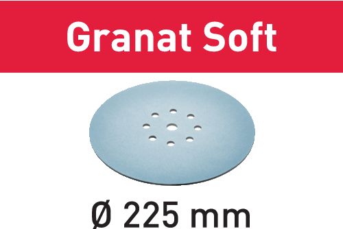 Festool Krążki ścierne STF D225 P80 GR S/25 Granat Soft