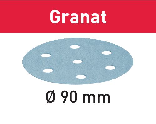 Festool Krążki ścierne STF D90/6 P150 GR/100 Granat 497368