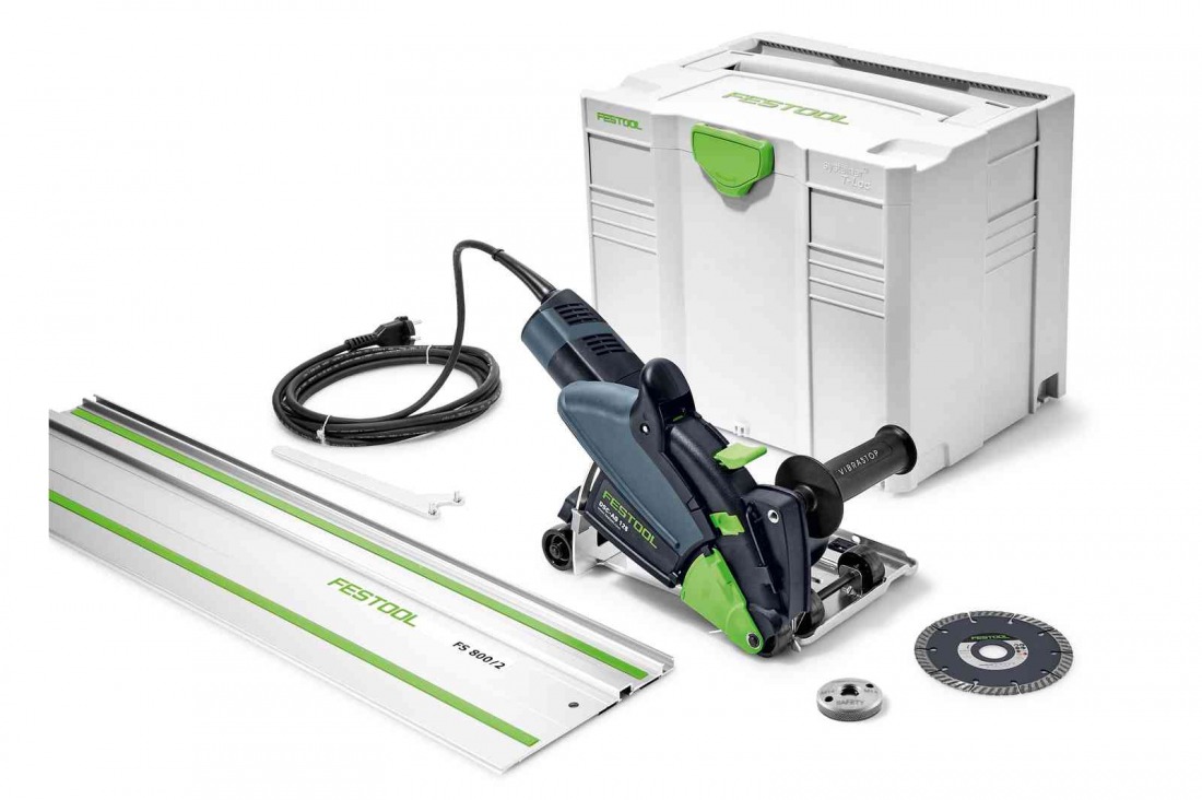 Festool System cięcia z osprzętem diamentowym DSC-AG 125 Plus-FS