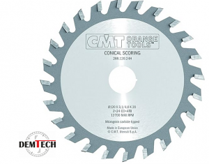 CMT Podcinak trap. HM D=120 F=20 Z=24 K=3,1-4,0 288.120.24H