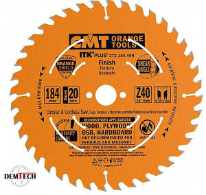 CMT Piła ITK D=184 F=20 Z=40 K=1,7/1,1 +2/7/42 272.184.40H