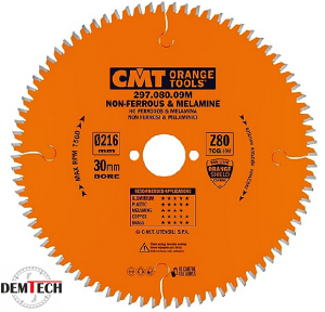 CMT Piła HW D=216 F=30 Z=80 K=3,2/2,8 297.080.09M