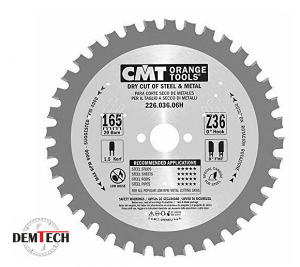 CMT Piła HM D=165 F=20 Z=36 K=1,5/1,2 226.036.06H