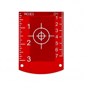 Nivel System Tarczka do laserów z wiazką czerwoną TR-R