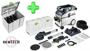 Festool szlifierka do gładzi żyrafa PLANEX LHS 2 225/CTL 36EI -Set 578424