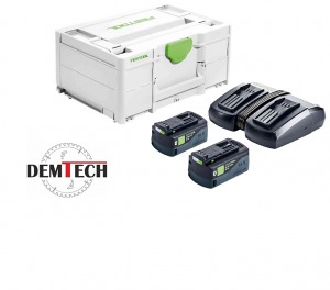 Festool Zestaw energii SYS3 ENG 18V 2x5,2/TCL6 DUO 577707