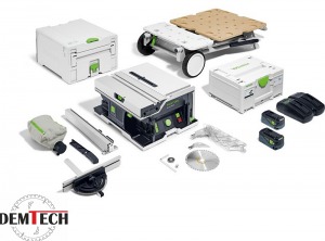 Festool akumulatorowa stołowa pilarka tarczowa CSC SYS 50 EBI-SET 577379