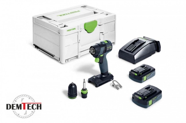 Festool Akumulatorowa wiertarko-wkrętarka TXS 18 C 3,0-Plus 576895