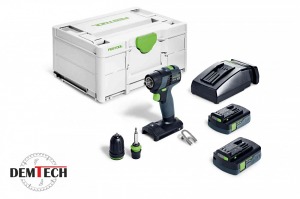 Festool Akumulatorowa wiertarko-wkrętarka TXS 18 C 3,0-Plus 576895