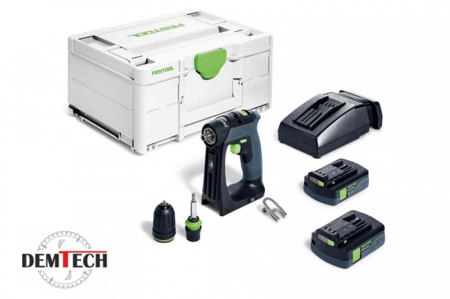 Festool Akumulatorowa wiertarko-wkrętarka CXS 18 C 3,0-Plus 576883