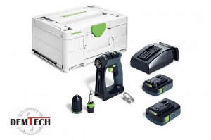 Festool Akumulatorowa wiertarko-wkrętarka CXS 18 C 3,0-Plus 576883
