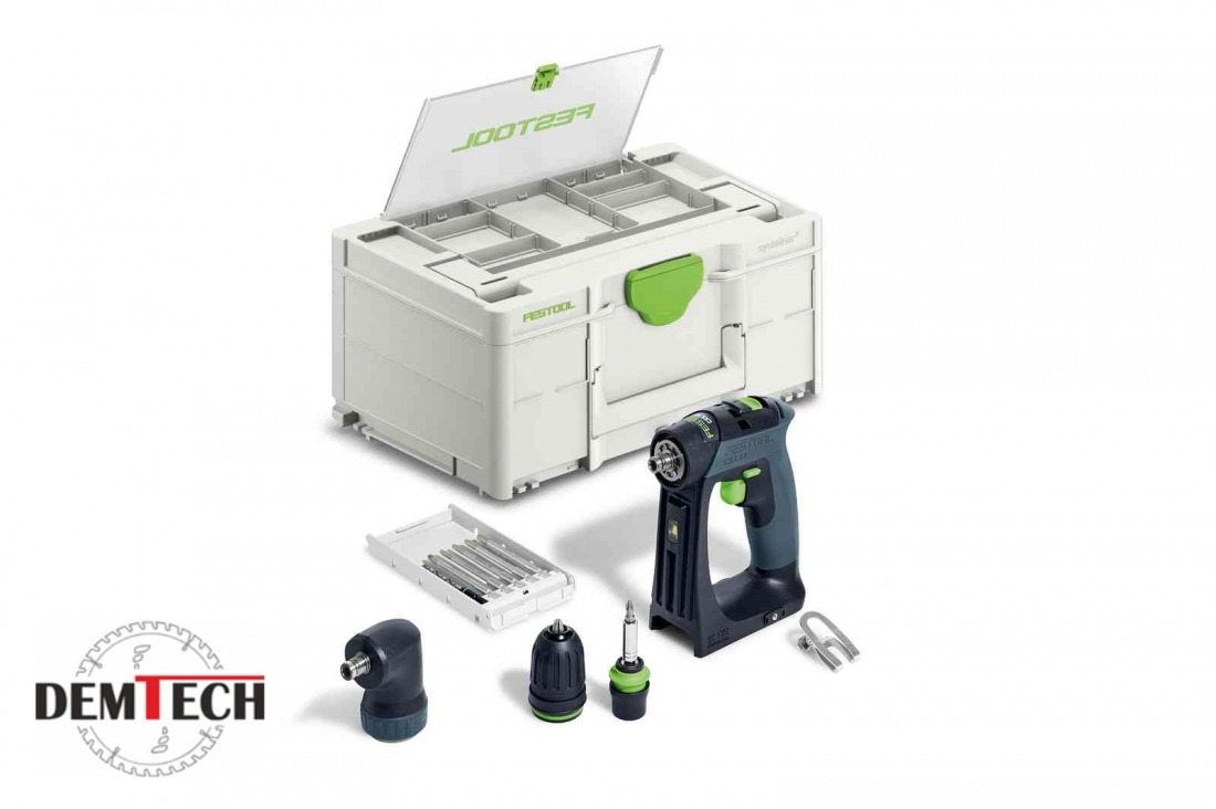 Festool Akumulatorowa wiertarko-wkrętarka CXS 18-Basic-Set 577333