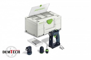 Festool Akumulatorowa wiertarko-wkrętarka CXS 18-Basic-Set 577333