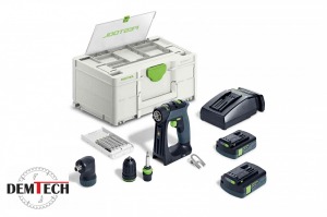 Festool Akumulatorowa wiertarko-wkrętarka CXS 18 C 3,0-set 576884