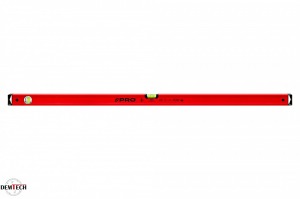 PRO POZIOMNICA PRO600 MALOWANA CZERWONA 120 CM 3-01-01-A1-120