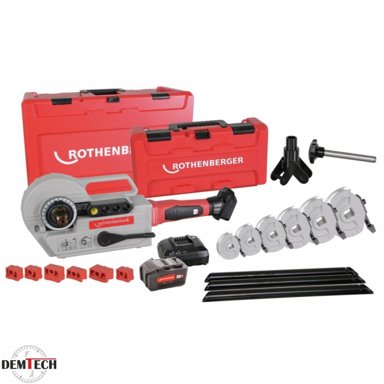 ROTHENBERGER Giętarka akumulatorowa ROBEND 4000 E Set 12-14-16-18-22-28 1000003393