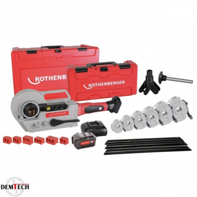 ROTHENBERGER Giętarka akumulatorowa ROBEND 4000 E Set 12-14-16-18-22-28 1000003393