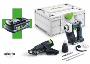 Festool Akumulatorowa wkrętarka budowlana DWC 18-4500 Li-Basic DURADRIVE+akumulator 4.0Ah 577056