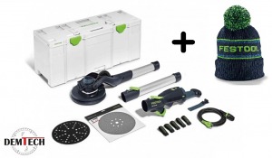 Festool szlifierka żyrafa do gładzi LHS 2 225 EQI-Plus PLANEX 575990 + czapka z pomponem gratis 577832
