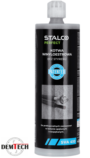 STALCO Kotwa chemiczna winyloestrowa 410ml  S-64343