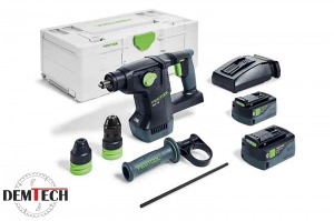 Festool Akumulatorowa młotowiertarka z funkcją kucia KHC 18 EB-5,0 Ebi Plus 577448