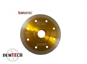 WERTEC Tarcza diamentowa 125mm do gresu KINGGRES125