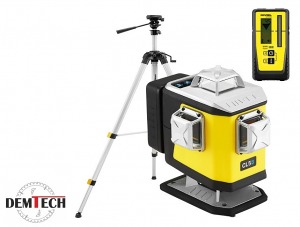 NIVEL SYSTEM LASER KRZYŻOWY ZE SPADKAMI CL5B ZE STATYWEM I CZUJNIKIEM  CL5B+SJJM1EX+RD800