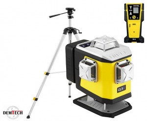 NIVEL SYSTEM LASER KRZYŻOWY ZE SPADKAMI CL5V ZE STATYWEM I CZUJNIKIEM CL5V+SJJM1EX+CLS5