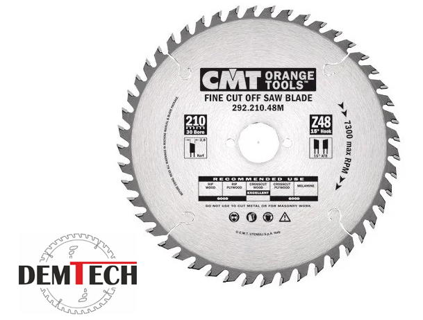 CMT  Piła HM 165x30x2,2/1,6 Z=40  292.165.40H