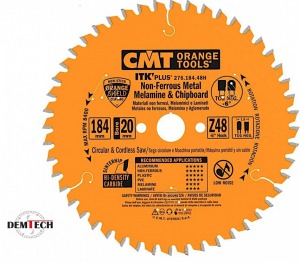 CMT Tarcza tnąca uniwersalna 184x20mm CMT 276.184.48H