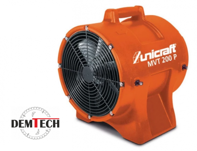 Unicraft Wentylator przenośny osiowy MVT 200 P SET 6261021