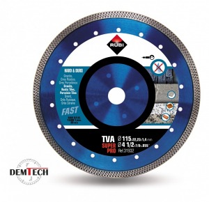RUBI Tarcza diamentowa do materiałów twardych TVA 115 SUPERPRO 31932