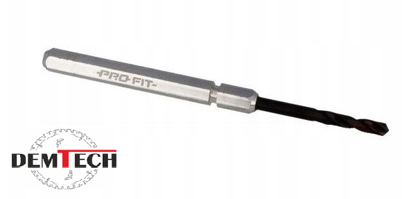 Wiertło centrujące HSS z chwytem 10mm hex do otwornic MP 32-210mm długość 158mm DDH2