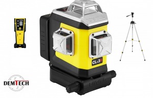 Nivel System Laser krzyżowy czerwony CLx3R set SJJM1EX + CLS5 (STATYW, CZUJNIK LASEROWY CLS5)