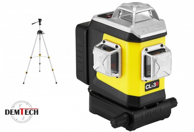 Nivel System Laser krzyżowy czerwony CLx3R set SJJM1EX