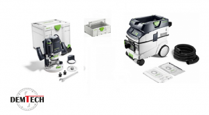 Festool zestaw elektronarzędzi frezarka górnowrzecionowa OF 2200+box z frezami+odkurzacz CTL 36 EI AC + GRATIS !!! 576215+498979+577887