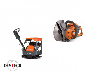 HUSQVARNA Zagęszczarka rewersyjna LG 164 450 mm ( benzyna ) w zestawie z przecinarką akumulatorową K535I 967855601+ 967795901