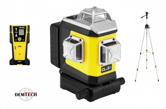 Nivel System Laser krzyżowy niebieski CLx3B SJJM1EX CLS5 (STATYW, CZUJNIK LASEROWY CLS5)