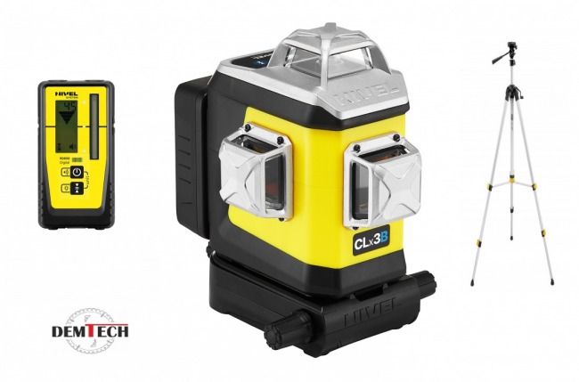 Nivel System Laser krzyżowy niebieski CLx3B SJJM1EX RD800(STATYW, CZUJNIK LASEROWY RD800)