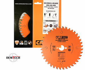 CMT Piła HW D=160 F=20 Z=40K=2,2/1,6  296.160.40H aluminium, materiały nieżelazne, laminat