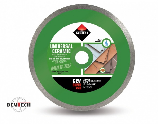 RUBI Tarcza diamentowa Rubi CEV 250 SUPERPRO 30949