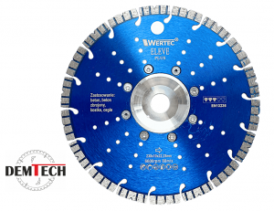 WERTEC Tarcza Diamentowa 230MM X 10 X 22,23 ELEVEN BETON ZBROJONY ELEVENPLUS230