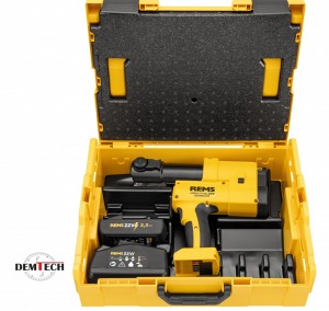 REMS Akumulatorowa prasa promieniowa Akku-Press 22V Connected Basic-Pack L-Boxx 576015 R220