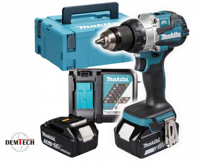 Makita Wiertarko-wkrętarka zasilanie akumulatorowe 18V DHP489RTJ