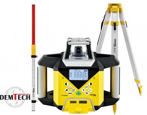 Nivel System NL640G DIGITAL- niwelator laserowy. Zestaw ze statywem SJJ1 i łatą laserową LS-24