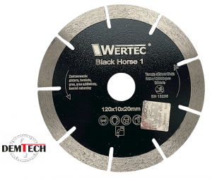 WERTEC Tarcza Diamentowa BlackHorse 1 120x20mm WTBH1