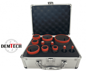 WERTEC ZESTAW KORONEK DIAMENTOWYCH TURBO SPEED 6,8,10,12,20,25,28,35,45,50,68 WTAST11 WERTEC ZESTAW KORONEK DIAMENTOWYCH TURBO SPEED 6,8,10,12,20,25,28,35,45,50,68 WTAST11