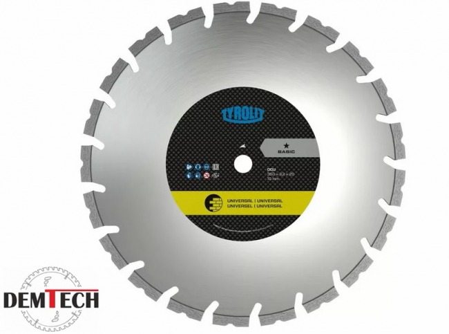 Tarcza diamentowa Tyrolit Basic DCU 400 400x3,2/2,5x25,4mm