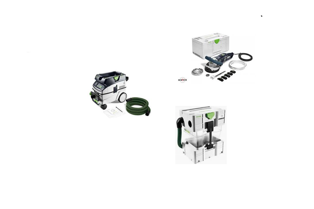 Szlifierka RG 130 ECI-Set DIA HD 577059 + Odkurzacz CTL 26 EI AC RENOFIX 577881 + Separator CT-VA 20 204083 Zestaw